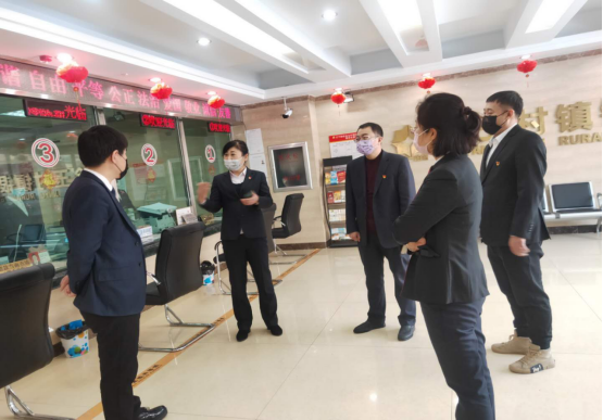 疫情防控領(lǐng)導(dǎo)小組再次下沉各營業(yè)網(wǎng)點開展疫情防控督導(dǎo)檢查工作